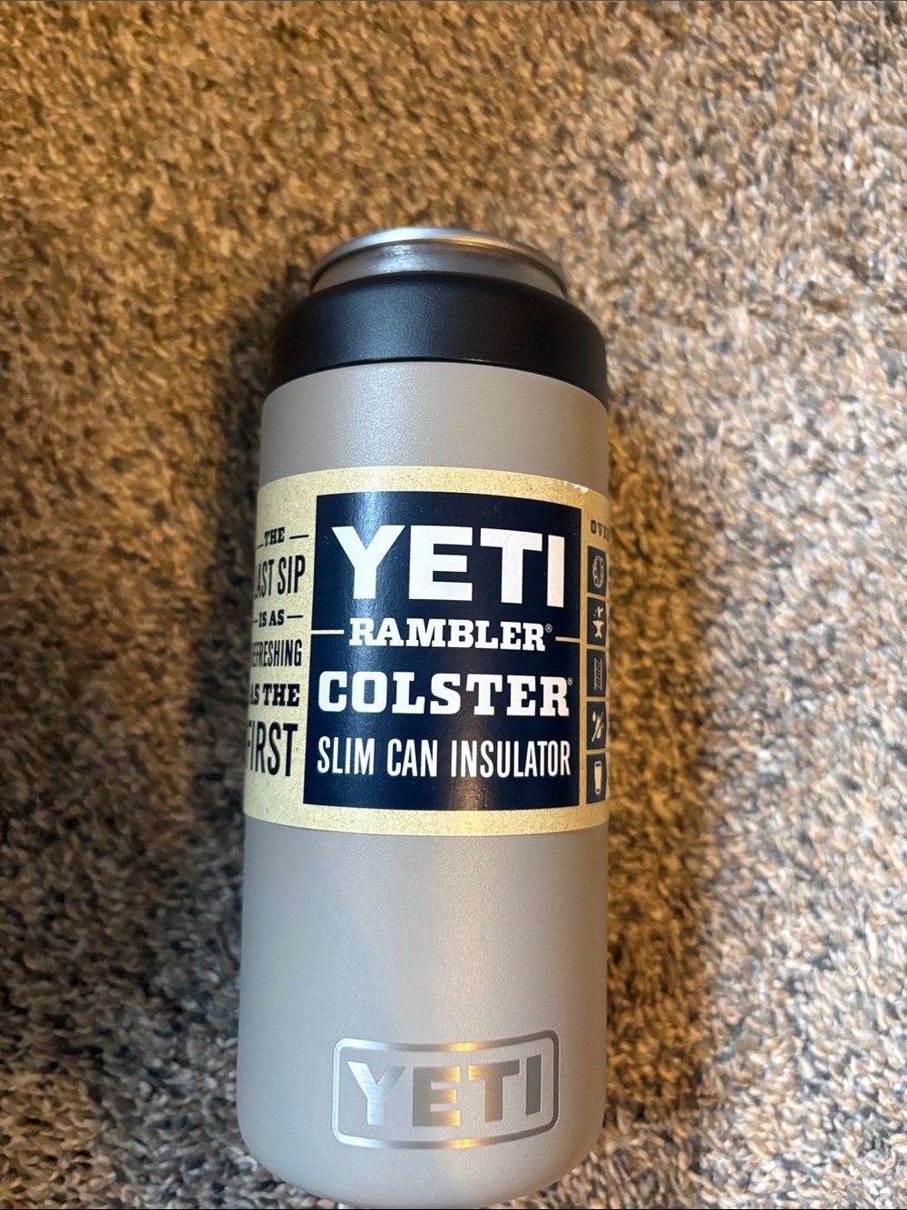 YETI Rambler Colster Slim Can Insulator - Sharptail Taupe